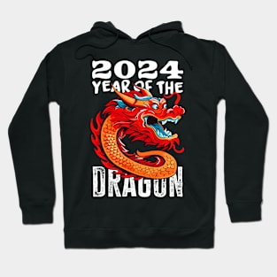 Chinese Lunar New Year of The Dragon 2024 - Happy New Year 2024 Hoodie